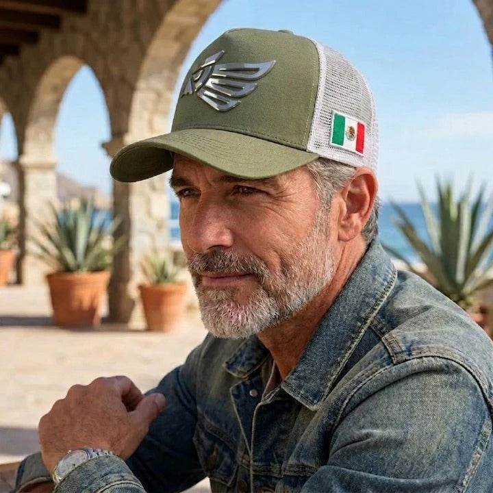 Gorra Trucker Águila Mexicana Premium 🇲🇽